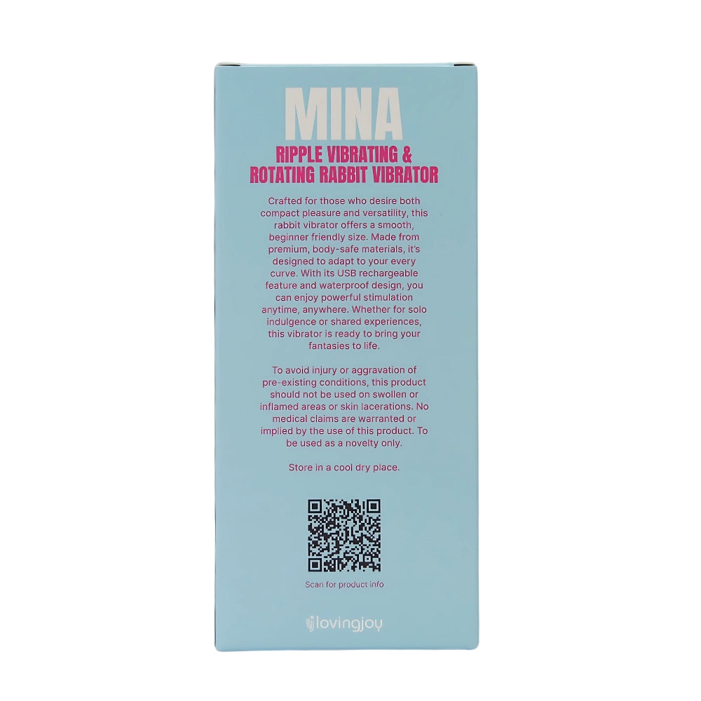 Mina Ripple – vibrierender und rotierender Rabbit-Vibrator