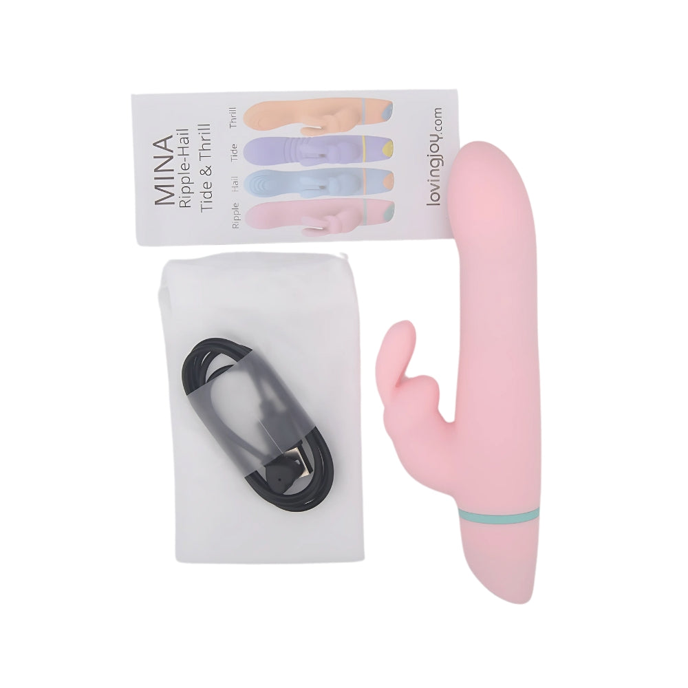 Mina Ripple – vibrierender und rotierender Rabbit-Vibrator