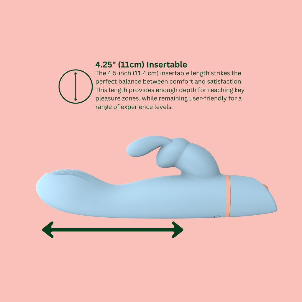 Mina Hail – Rabbit-Vibrator mit rhythmischer Bewegung der Spitze