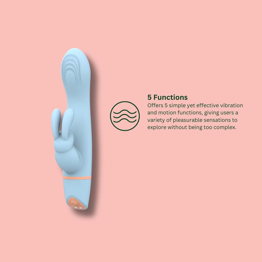 Mina Hail – Rabbit-Vibrator mit rhythmischer Bewegung der Spitze