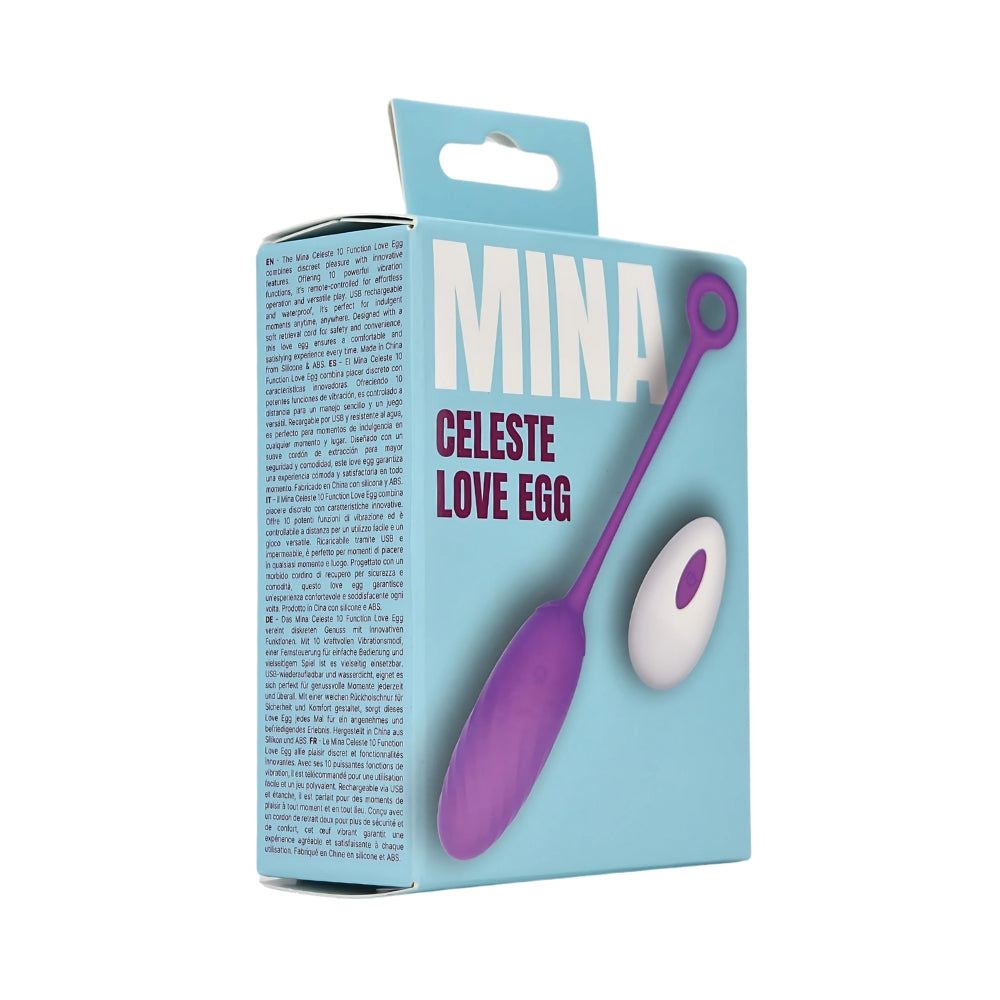 Mina Celeste – Vibrationsei mit 10 Funktionen