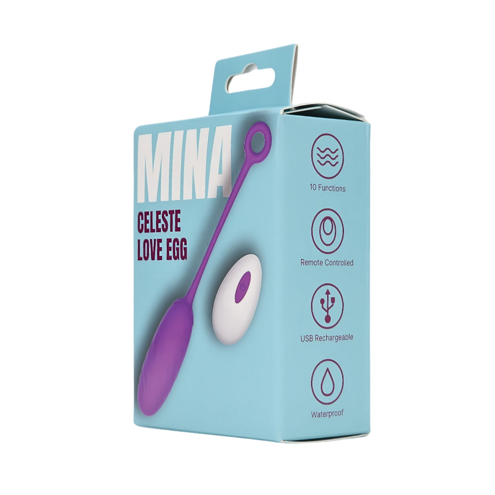Mina Celeste – Vibrationsei mit 10 Funktionen
