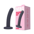 Mina Pure gebogener Silikondildo mit Saugnapf, 17 cm