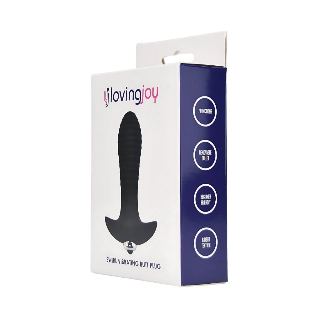 Loving Joy Swirl 7-Funktionen-Vibrations-Analplug