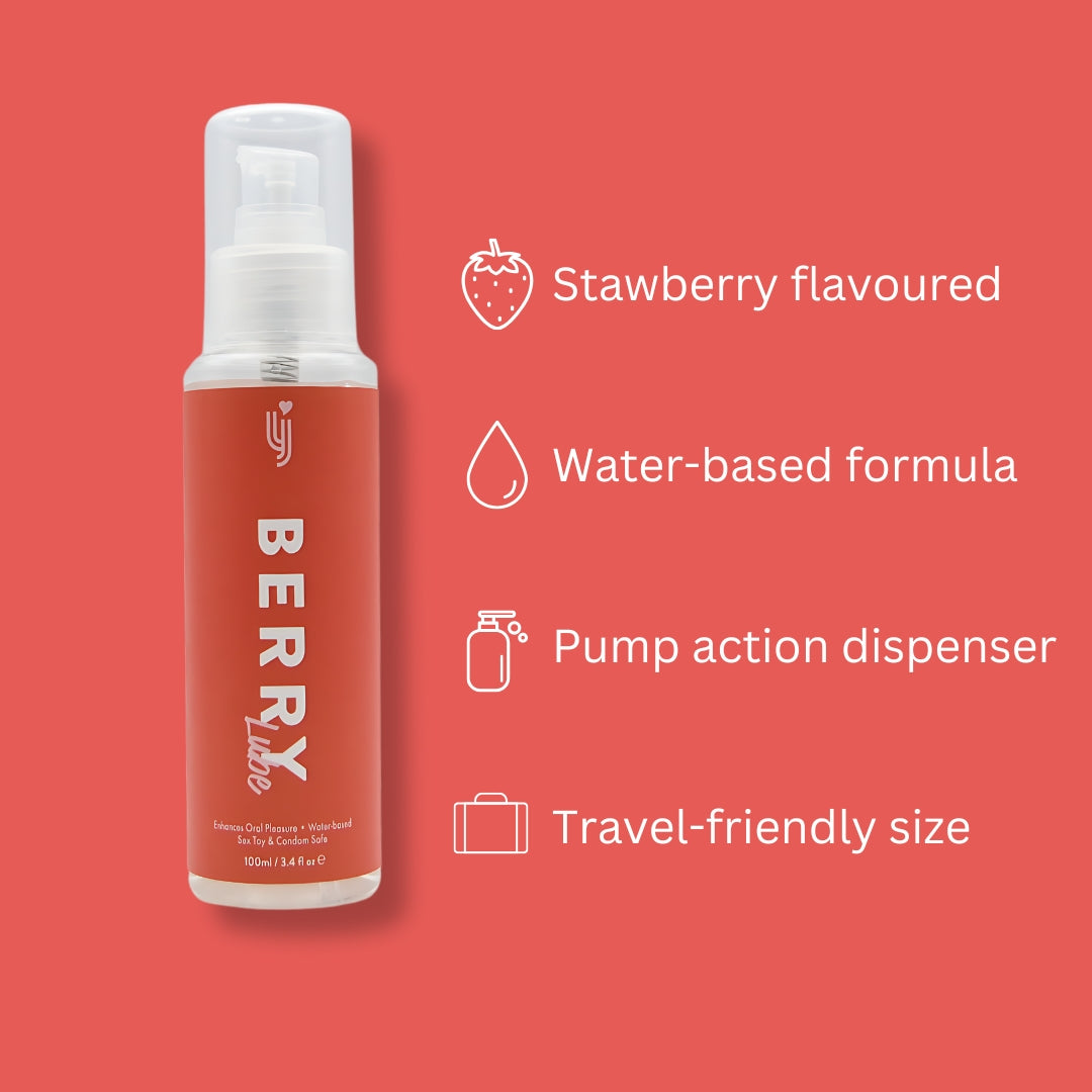 Loving Joy Gleitgel mit Erdbeeraroma 100 ml