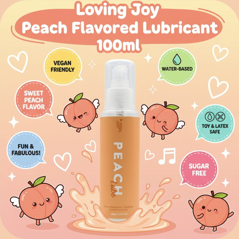 Loving Joy Gleitgel mit Pfirsichgeschmack 100 ml