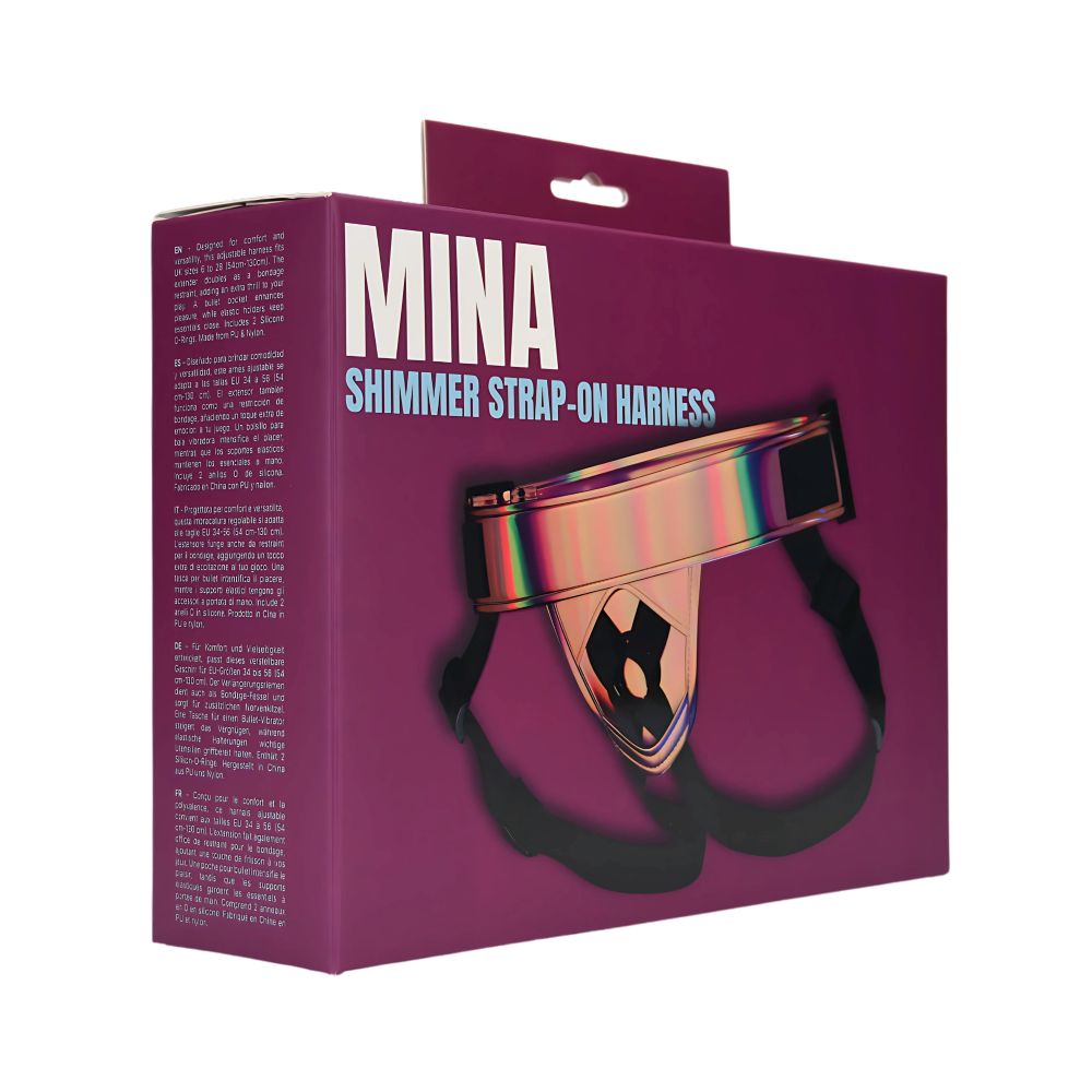 Mina Shimmer – Strap-On-Geschirr