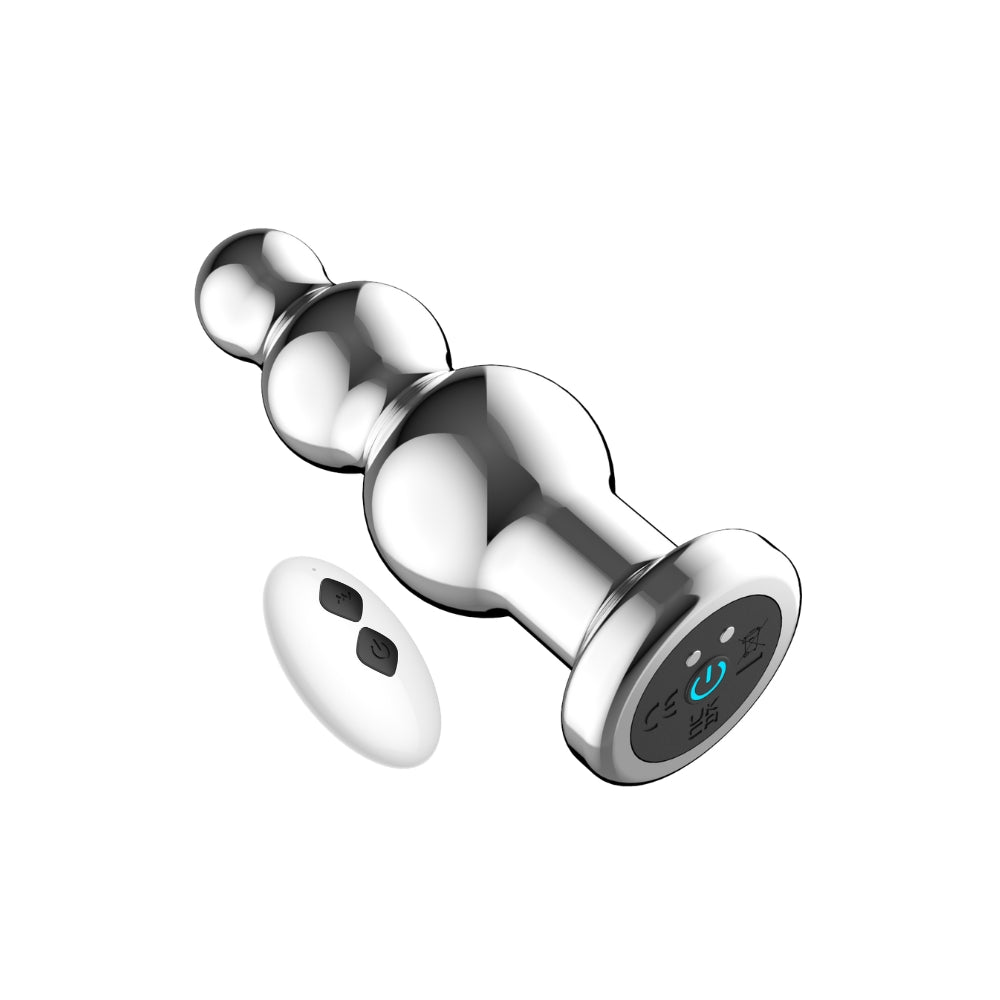Toosh ferngesteuerte vibrierende Analkugeln aus Metall