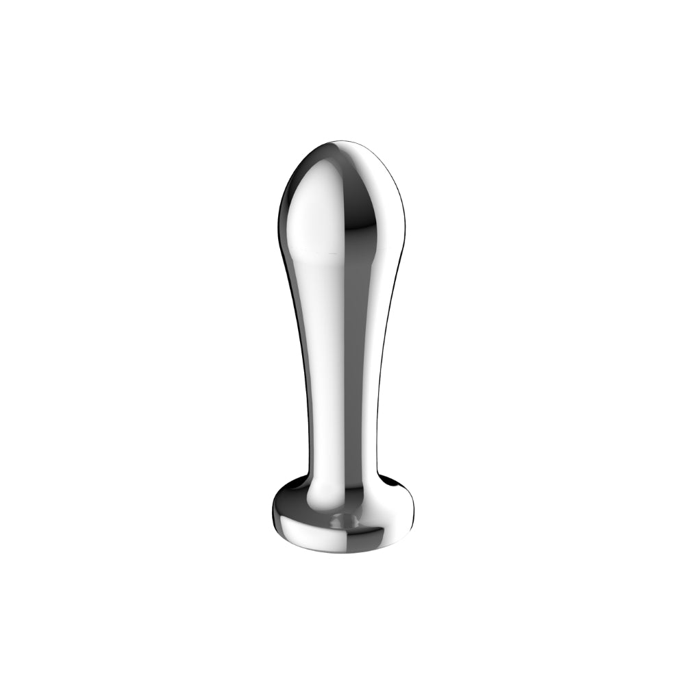 Toosh ferngesteuerter vibrierender Analplug aus Metall – N12786