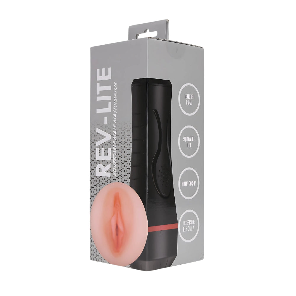Rev-Lite – Zusammendrückbarer Masturbator für Männer