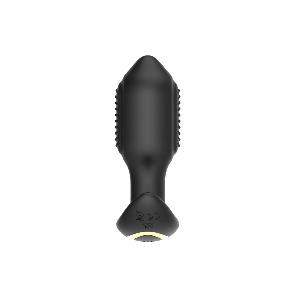 Toosh ferngesteuerter vibrierender Analplug aus Silikon – N12803