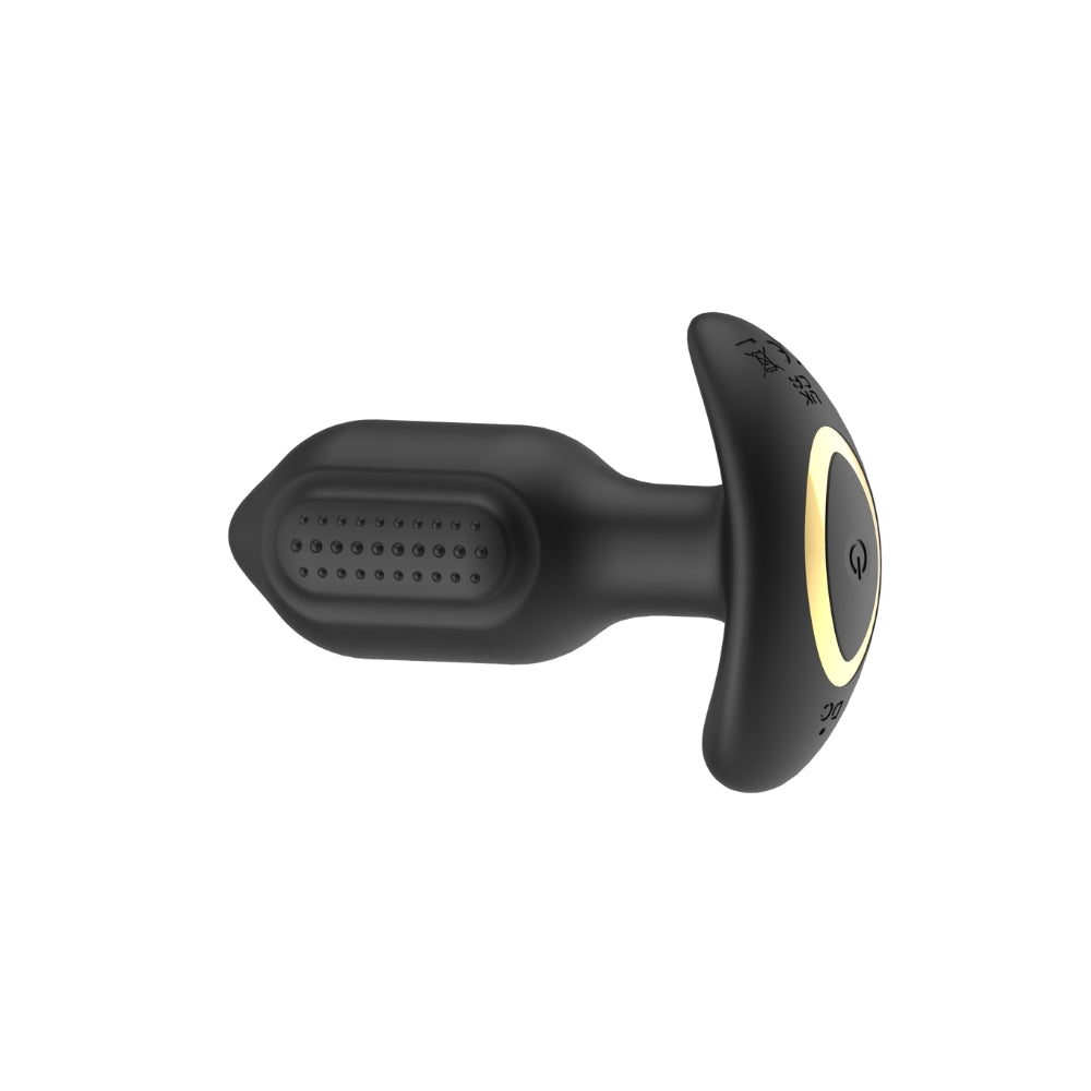 Toosh ferngesteuerter vibrierender Analplug aus Silikon – N12803