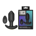 Toosh ferngesteuerter vibrierender Analplug aus Silikon – N12803
