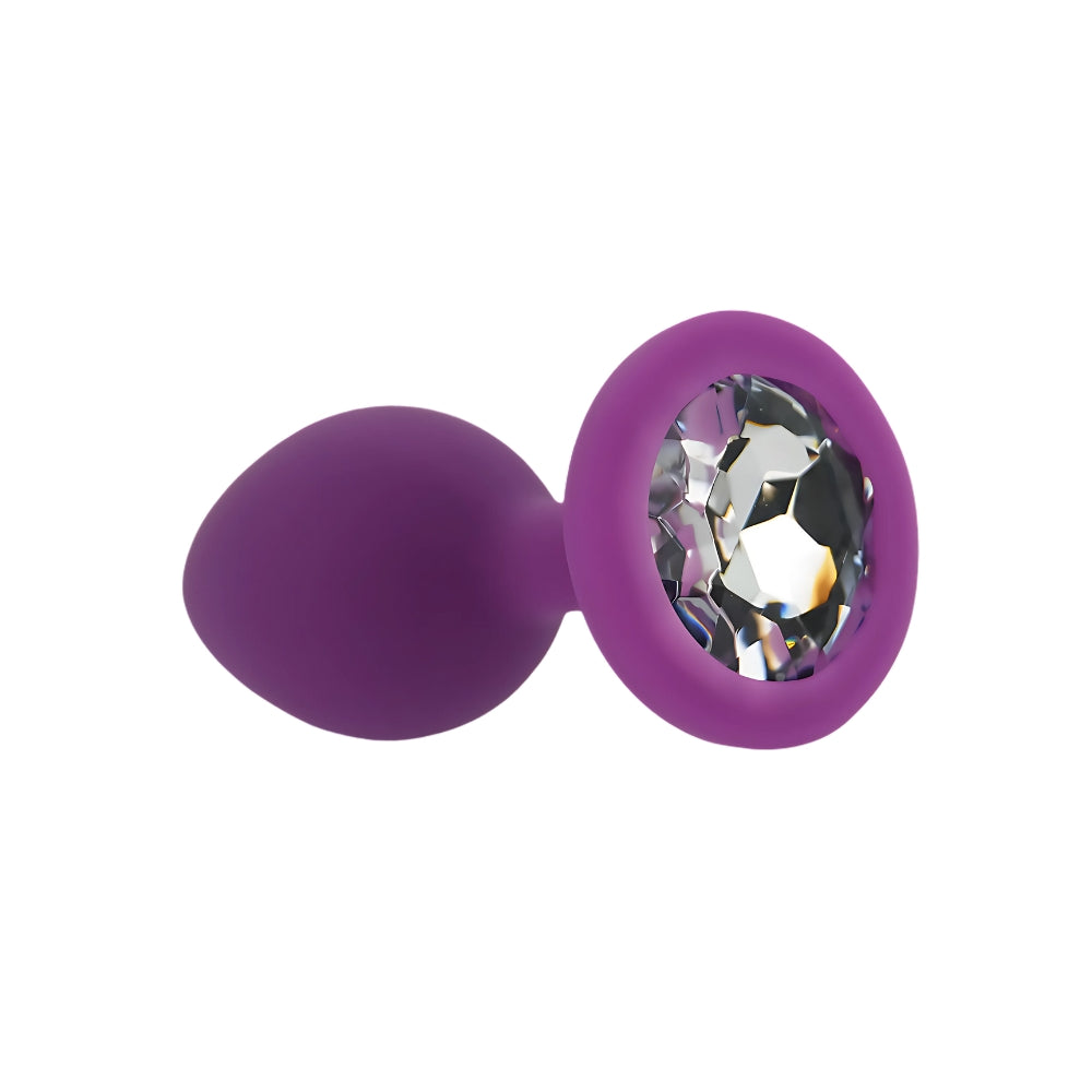Toosh – Silikon-Analplug, lila, klein