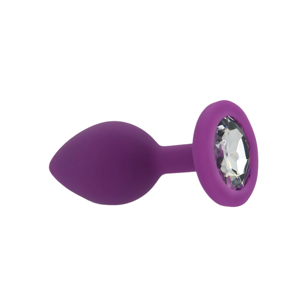 Toosh – Silikon-Analplug, lila, klein