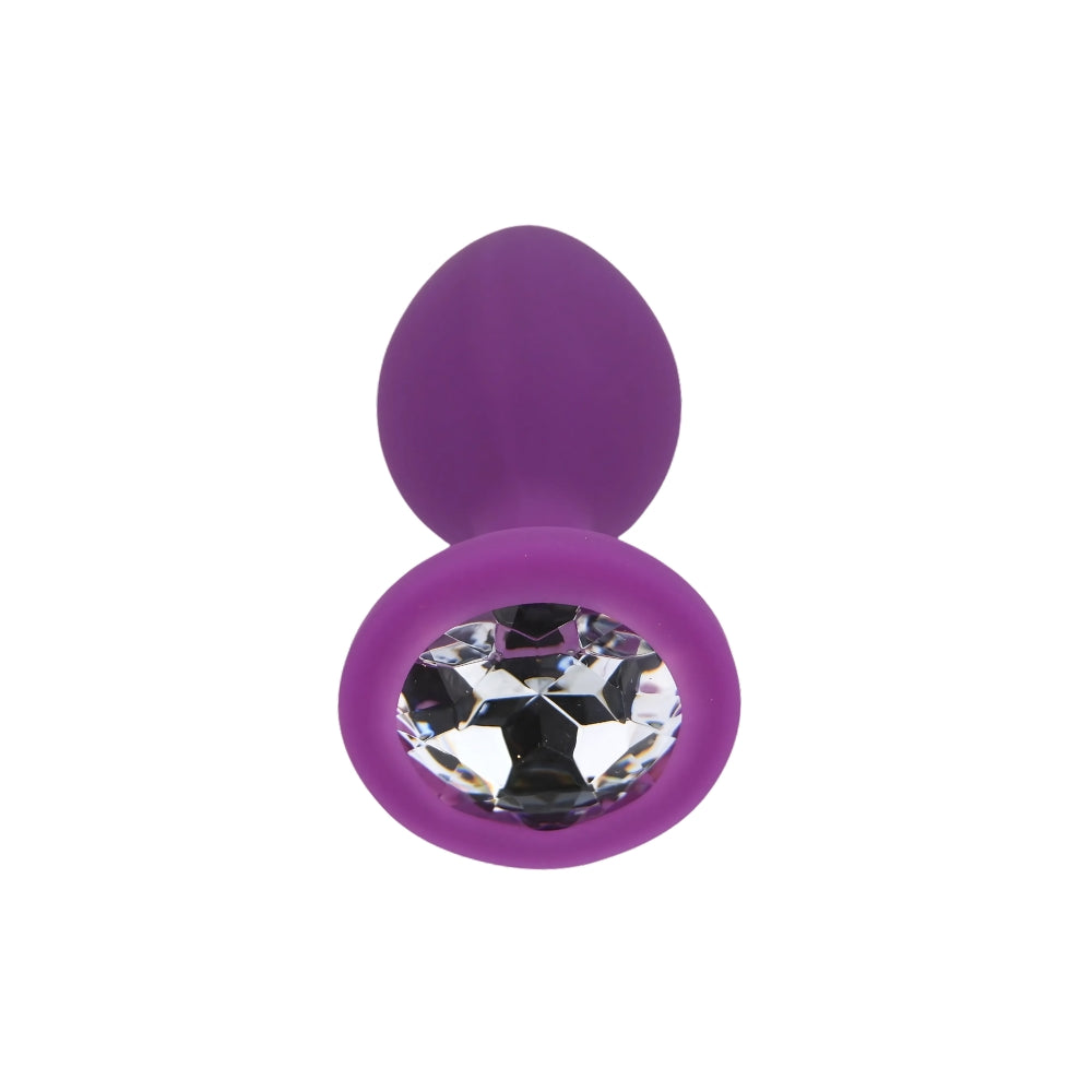 Toosh – Silikon-Analplug, lila, klein