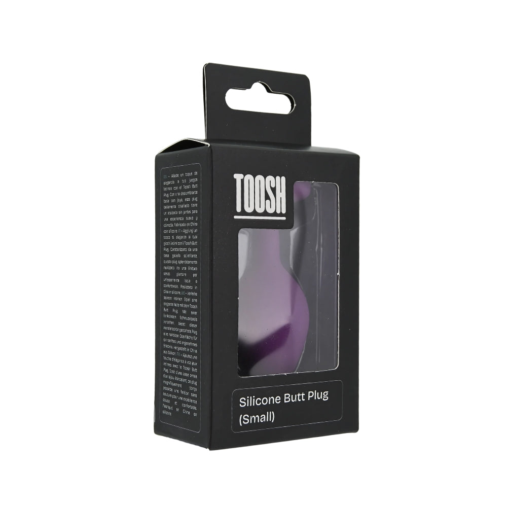 Toosh – Silikon-Analplug, lila, klein