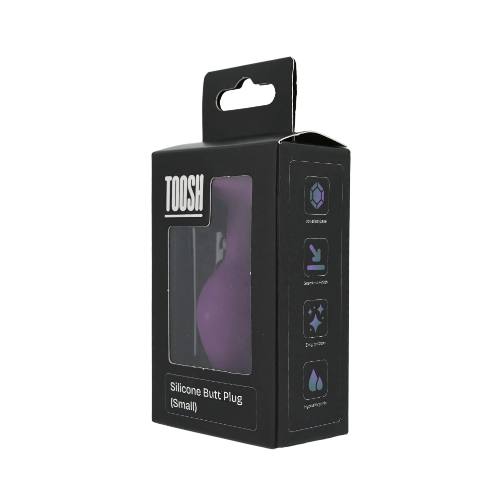 Toosh – Silikon-Analplug, lila, klein