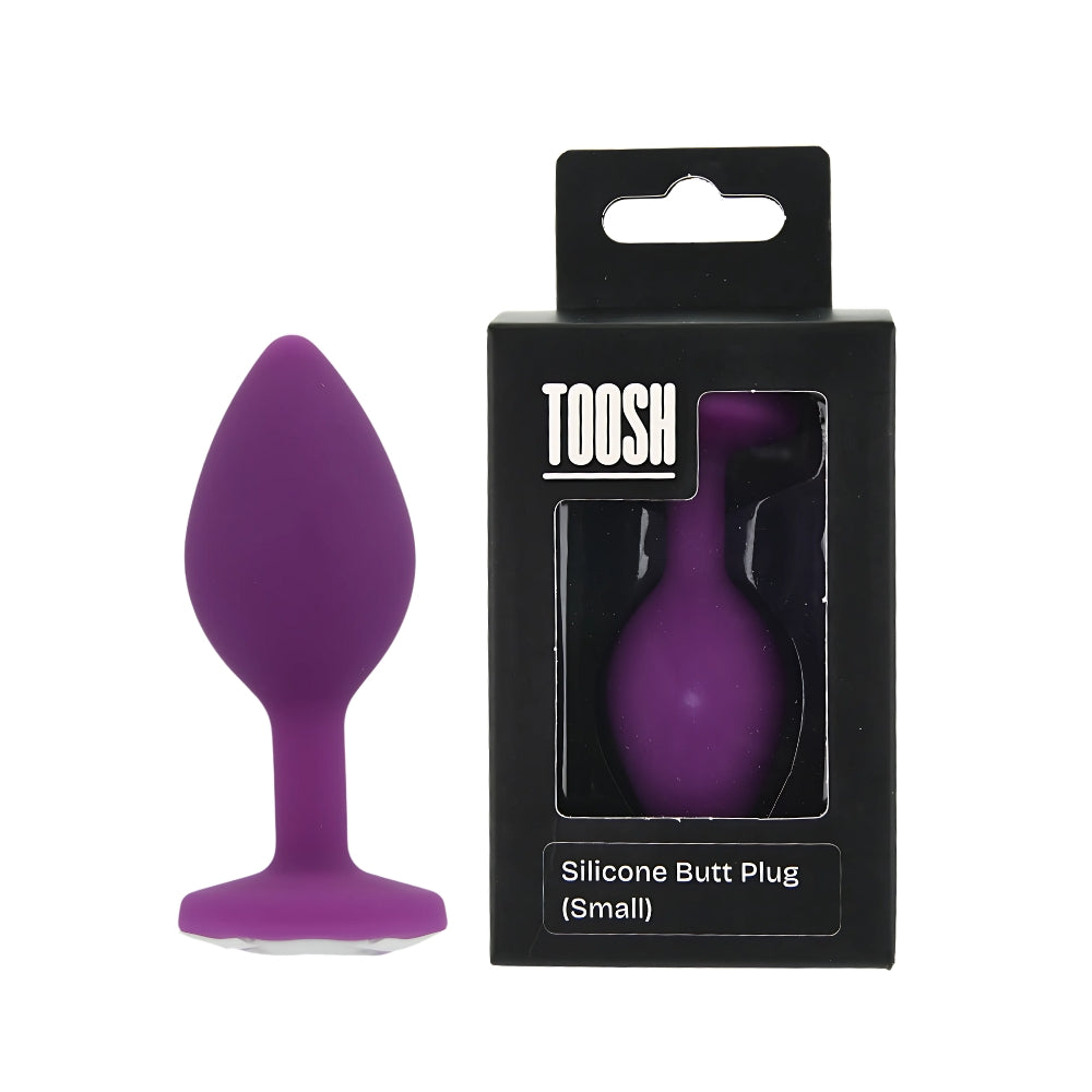 Toosh – Silikon-Analplug, lila, klein