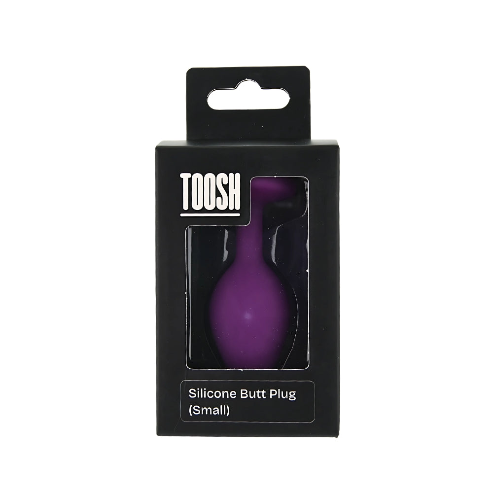 Toosh – Silikon-Analplug, lila, klein