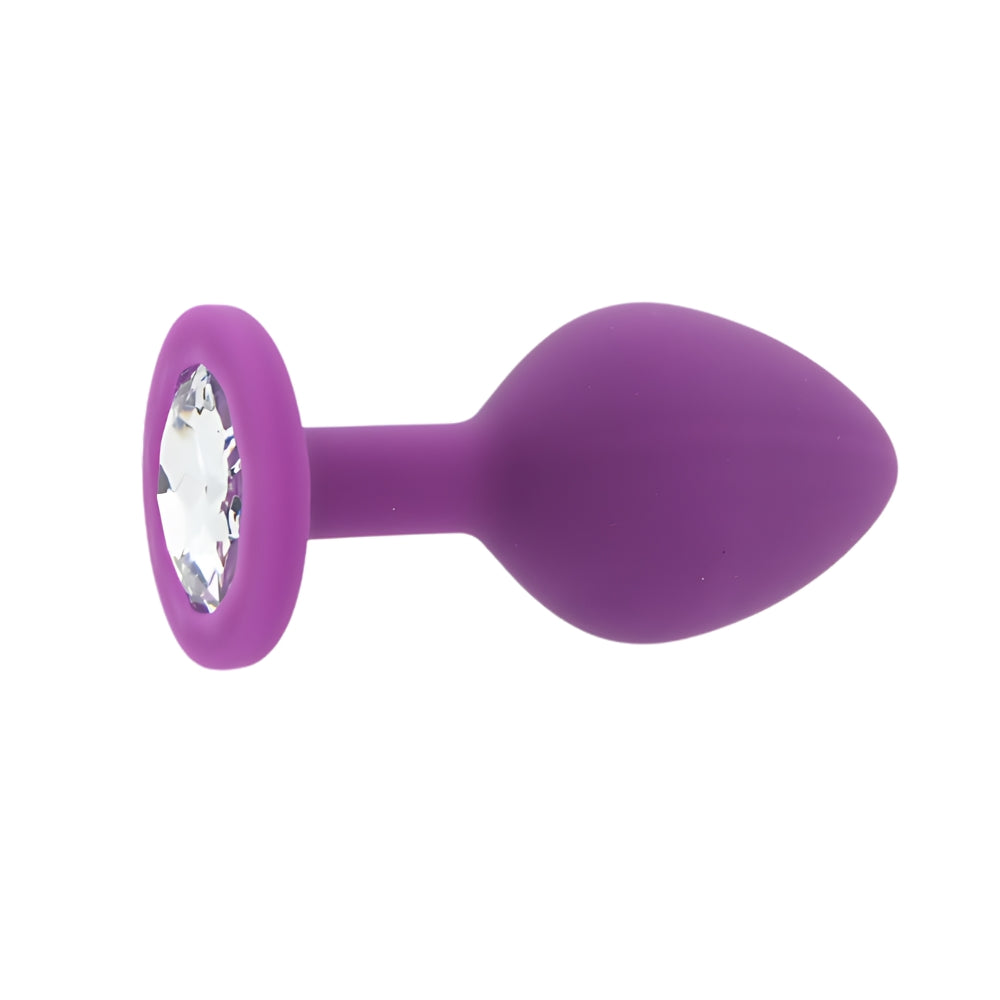 Toosh – Silikon-Analplug, lila, mittelgroß