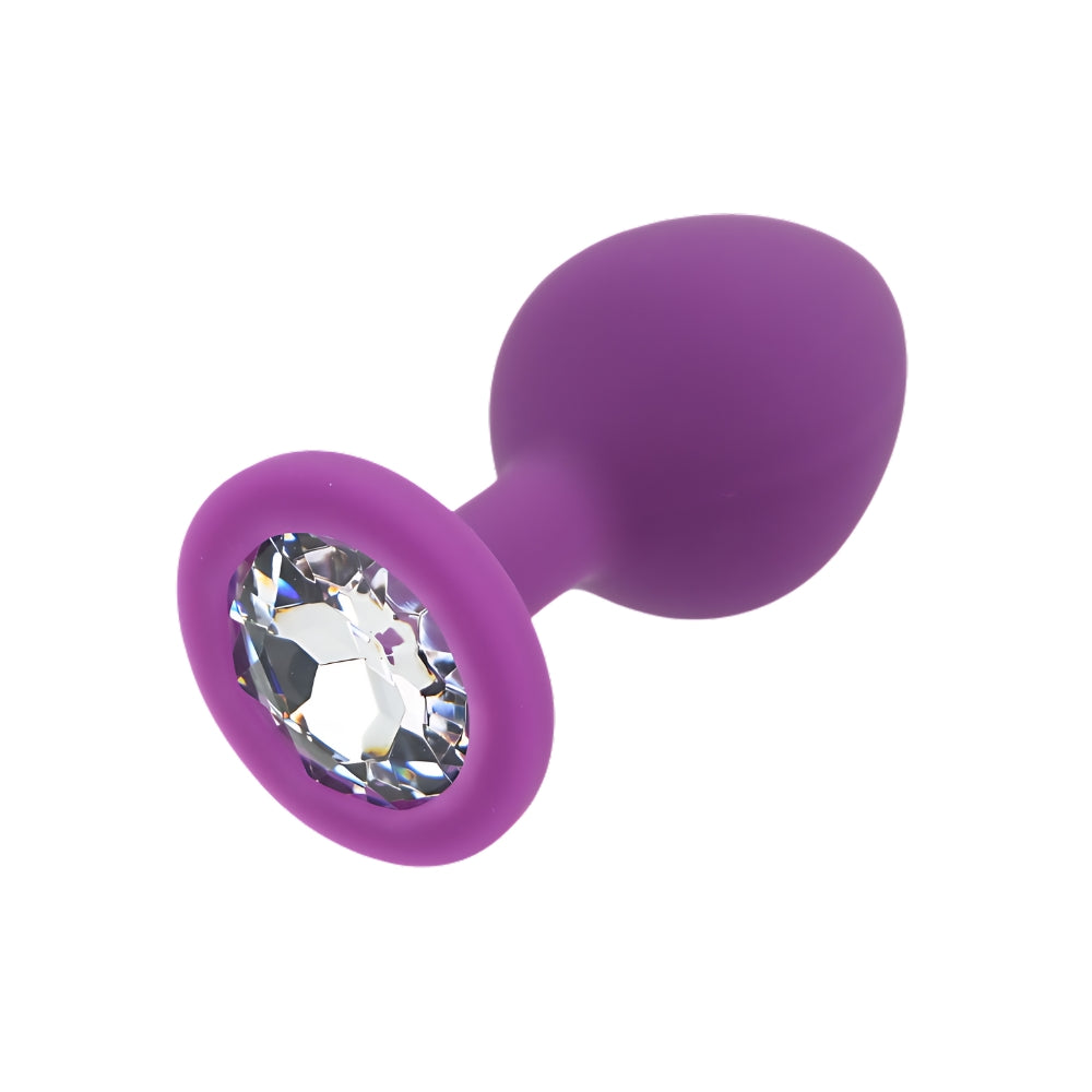 Toosh – Silikon-Analplug, lila, mittelgroß