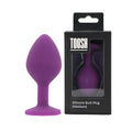 Toosh – Silikon-Analplug, lila, mittelgroß