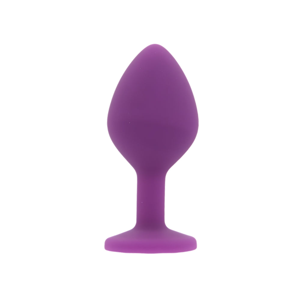 Toosh – Silikon-Analplug, lila, mittelgroß
