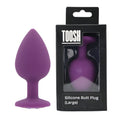 Toosh – Silikon-Analplug, lila, groß