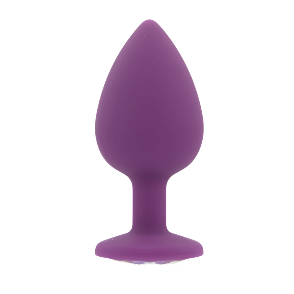 Toosh – Silikon-Analplug, lila, groß