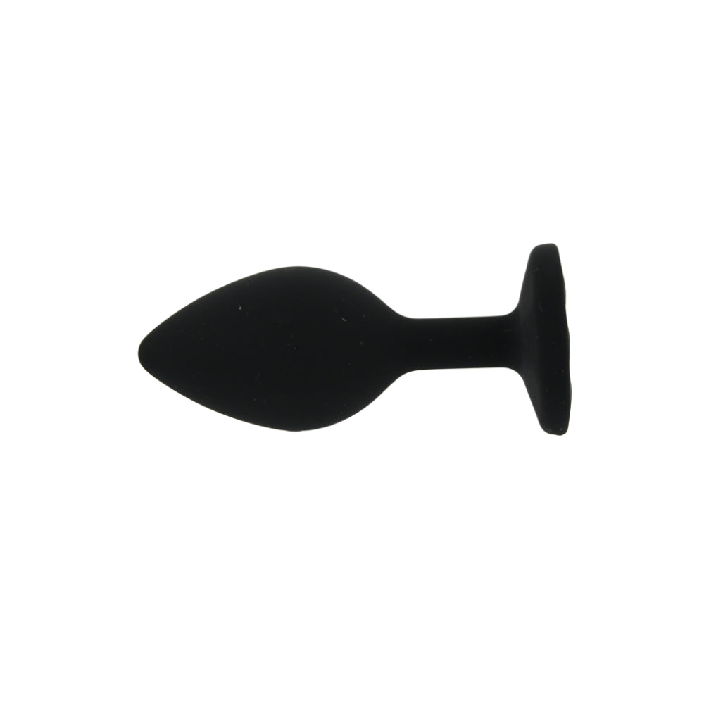 Toosh – Silikon-Analplug, schwarz, klein