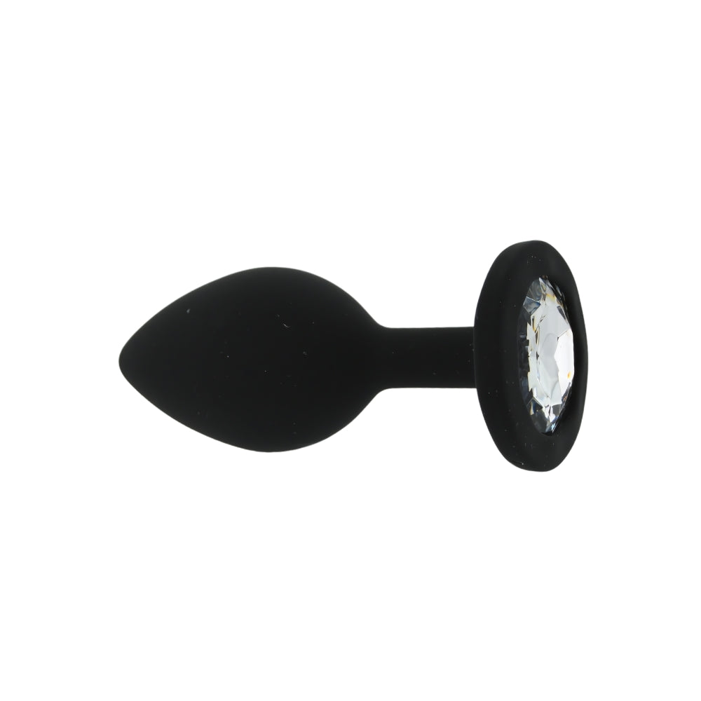 Toosh – Silikon-Analplug, schwarz, klein