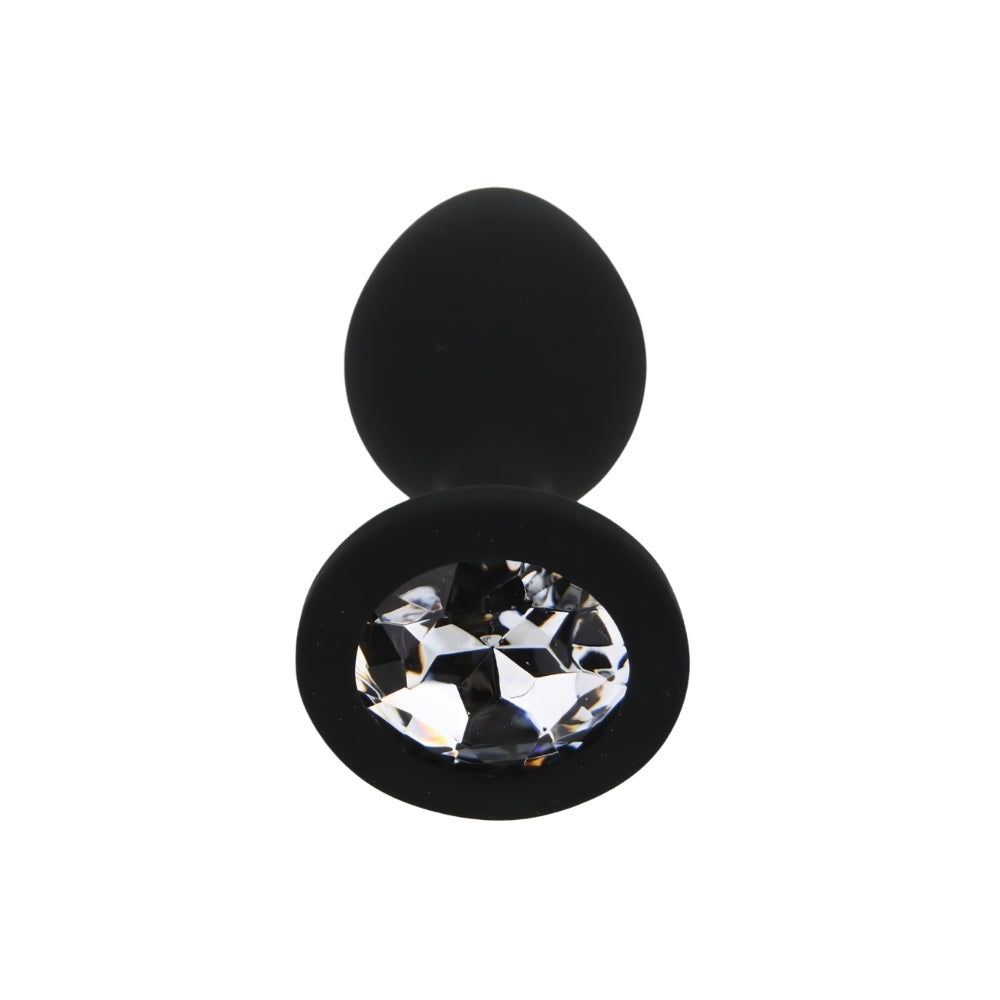 Toosh – Silikon-Analplug, schwarz, klein
