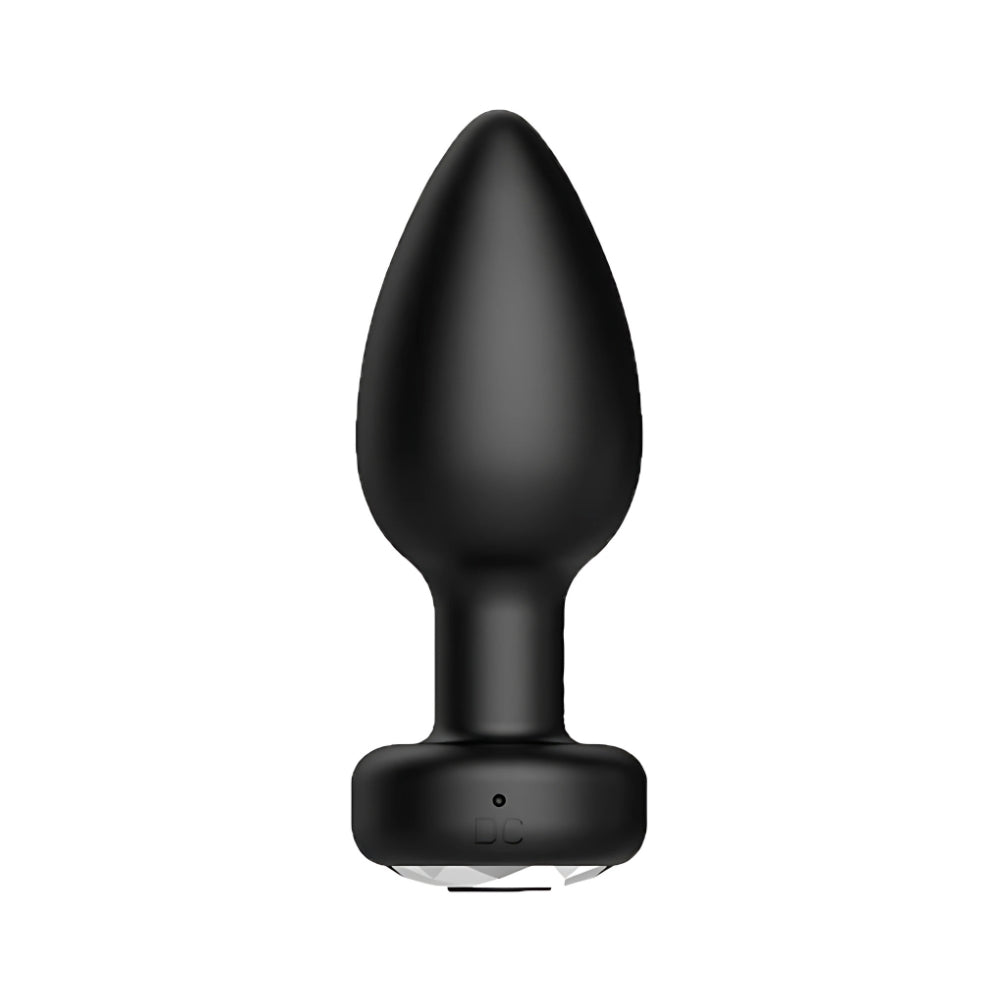 Toosh ferngesteuerter vibrierender Analplug aus Silikon – N12941