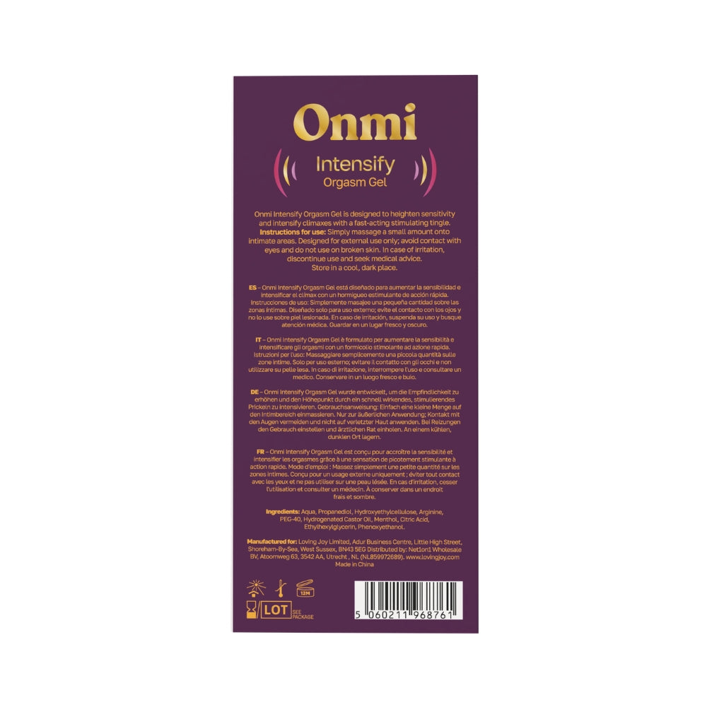 Onmi Intensify stimulierendes Intimgel