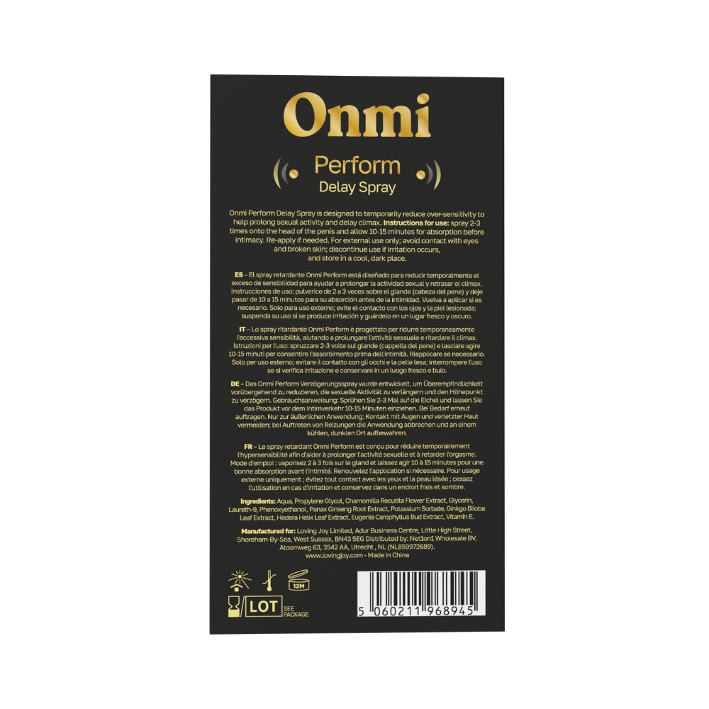 Onmi Perform Verzögerungsspray