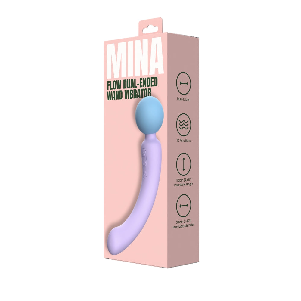 Mina Flow doppelseitiger Wand-Vibrator