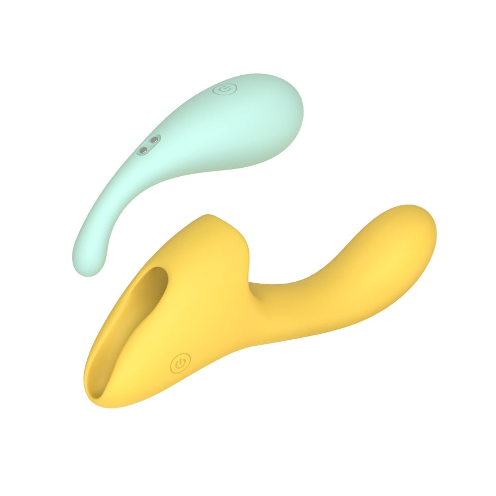 Mina Bloom 2-in-1-Rabbit-Vibrator mit abnehmbarem Vibrationsei