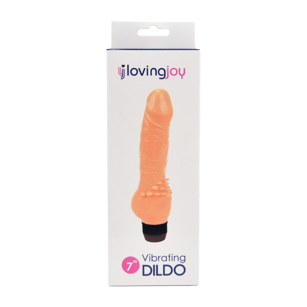 Loving Joy Bully Boy Realistischer Vibrator, Hautfarben