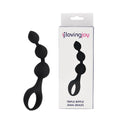 Loving Joy Triple Ripple Analkugeln – Schwarz
