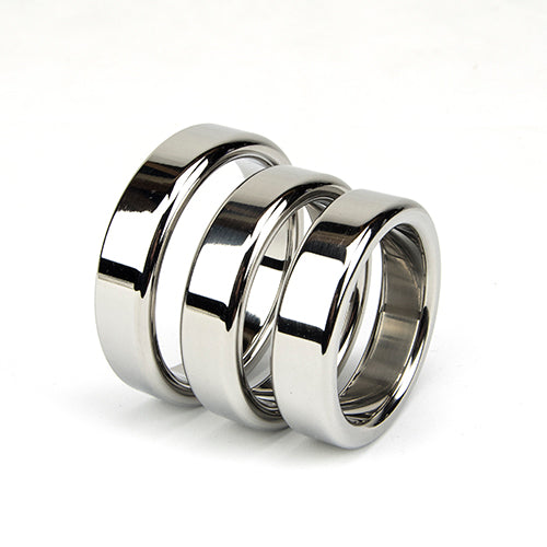 Bound to Please Metall-Penis- und Hodenring – 45 mm