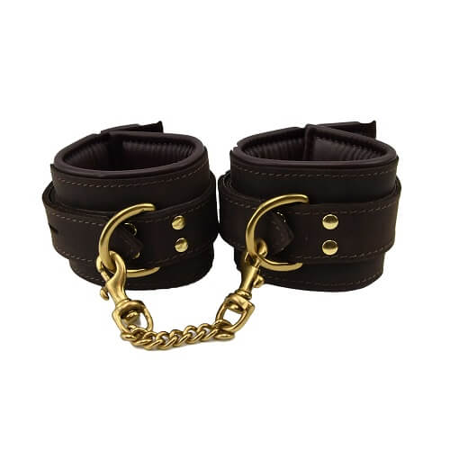 BOUND Handfesseln aus Nubukleder