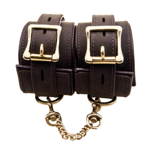 BOUND Handfesseln aus Nubukleder