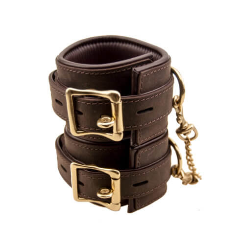 BOUND Handfesseln aus Nubukleder