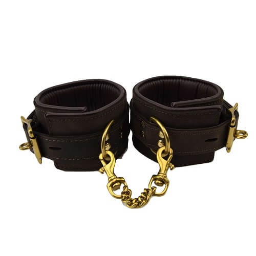 BOUND Fußfesseln aus Nubukleder