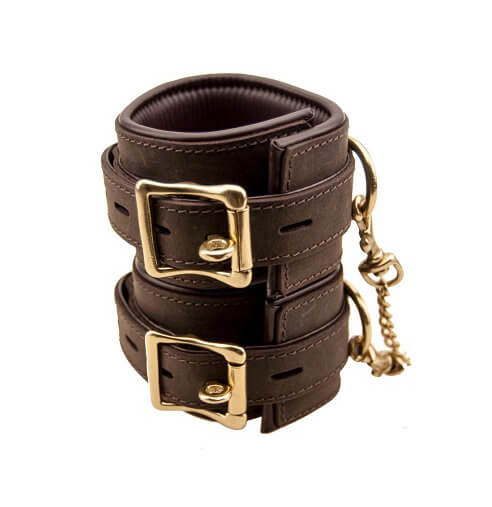 BOUND Fußfesseln aus Nubukleder