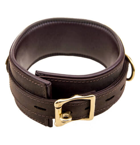 BOUND-Halsband aus Nubukleder