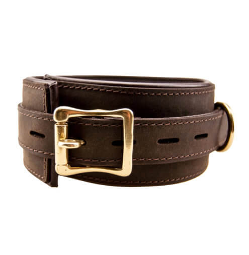 BOUND-Halsband aus Nubukleder