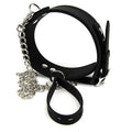 Bound to Please – Silikon-Halsband- und Leinen-Set