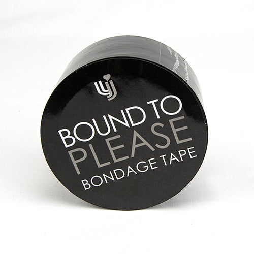Bound to Please Bondage-Klebeband Schwarz